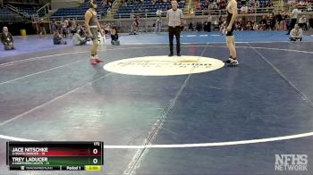 172 lbs Jace Nitschke, 3-South Border vs Trey Laducer, 4-Northern Lights