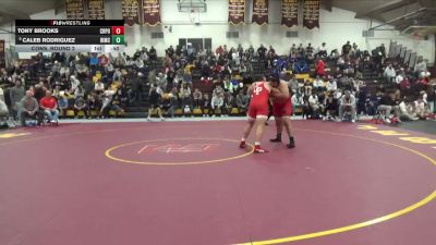 285 lbs Cons. Round 2 - Tony Brooks, Crown Point vs Caleb Rodriguez, Bishop McCort