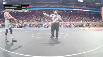 D2-138 lbs Champ. Round 1 - Jak Monroe, Three Rivers vs Easton Smerek, Warren De La Salle Collegiate