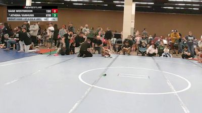 126.8-139.5 lbs Quarters - Nina Shelger, Paradigm Wrestling vs Reagan Gordon, Ranger 47 Wrestling Club