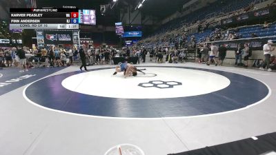 113 lbs Cons. Rd Of 16 - Karver Peasley, Washington vs Finn Andersen, New Jersey