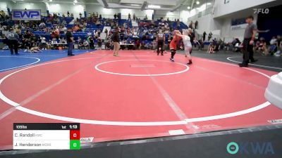 105 lbs 3rd Place - Carter Randall, Keystone Kids Wrestling Club vs Jensen Henderson, Morris Eagle Wrestling Club