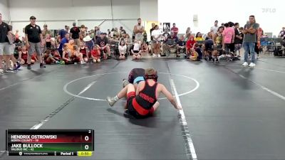 92 lbs Round 5 (6 Team) - Jake Bullock, Validus WC vs Hendrix Ostrowski, North County