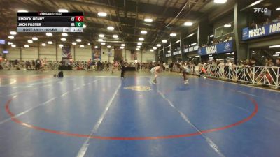 160 lbs Round Of 128 - Emrick Henry, CT vs Jack Foster, MA
