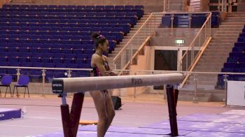 Tori Tatum (USA) Full Beam Routine, Training Day 2 - 2018 City of Jesolo Trophy