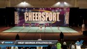 West Georgia Athletics Cheerleading - Youth Eclipse [2022 L1 Youth - D2 Day 1] 2022 CHEERSPORT Cartersville Classic