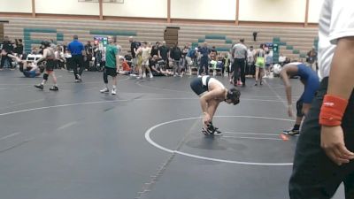 110 lbs Semifinal - Chase Gilbert, The St James Academy vs Maximilian Truong, NOVA WC