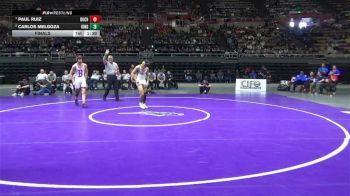 115 lbs Final - Paul Ruiz, Buchanan vs Carlos Melgoza, Kingsburg