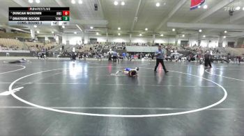 50 lbs Cons. Round 3 - Duncan McKown, Webb Middle School vs Drayden Goode, Higher Calling Wrestling