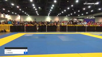 FLORIAN RENE vs COREY MEEKS 2019 World Master IBJJF Jiu-Jitsu Championship