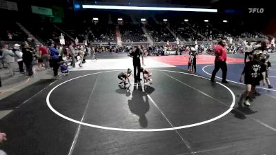 49 lbs Round Of 16 - Teddy Rouch, Natrona Colts WC vs Julian Campos, Silverback WC