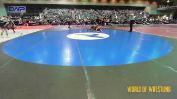 110 lbs Quarterfinal - RYAN SMITH, OKWA vs Tyrone Evans III, Orchard South WC