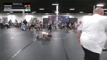 64 lbs Round 1 (6 Team) - Ace Beltz, Bay Brawlers vs Dylan Lee, Xtreme Team Grey