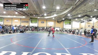 285 lbs Round Of 16 - Machar Francis, East Providence vs William Francis, North Providence