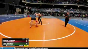 6A - 220 lbs Cons. Round 2 - Sawyer Peevy, San Antonio Reagan vs Roman Salazar, San Antonio Roosevelt