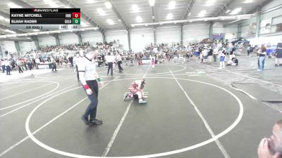 87 lbs Rr Rnd 2 - Kayne Mitchell, Independent vs Elijah Rader, Colorado Crush
