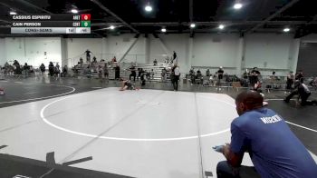 106 lbs Consolation - Cassius Espiritu, Arete Wr Ac vs Cain Person, Central Coast Most Wanted