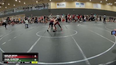 80 lbs Round 1 - Mark Wurster, CP Wrestling Academy vs Kepler Wicks, Southern Fury