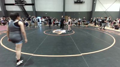 16U Girls GR - 110 lbs Quarters - Chloe Chaisson, CA vs Kelly Camacho, WA