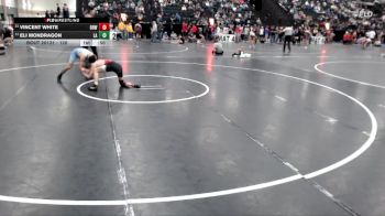 120 lbs Cons. Round 2 - Eli Mondragon, Las Animas vs Vincent White, Big Red Wrestling