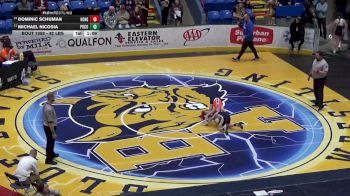 82 lbs Quarterfinal - Dominic Schuman, Honesdale vs Michael Nicosia, Pocono Mtn East