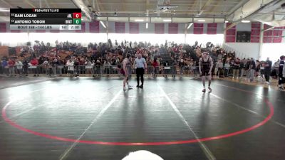 144 lbs Consi Of 8 #1 - Sam Logan, Arlington vs Antonio Tobon, Brockton
