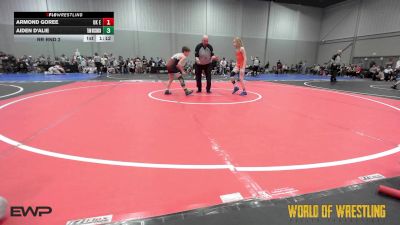 92 lbs Rr Rnd 2 - Armond Goree, OK Elite 12U 2 vs Aiden D'Alie, Team Wisconsin 12U