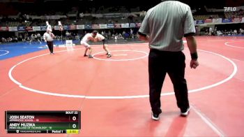 184 lbs Semis & Wb (16 Team) - Andy Muzika, Penn College Of Technology vs Josh Seaton, Apprentice School