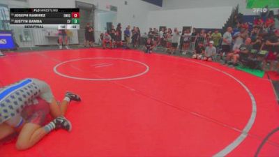 144 lbs Semifinal - Joseph Ramirez, El Modena High School vs Justyn Bamba, Canyon View