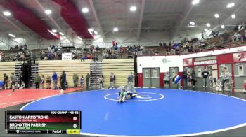 48-52 lbs Round 2 - Bronxten Parrish, Contenders WA vs Easton Armstrong, Franklin Central WC