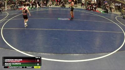 56 lbs Quarterfinal - Jameson Walker, Aniciete Training Club vs Rocko Oldroyd, WESTLAKE