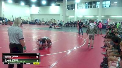 150 lbs Round 2 (16 Team) - Justin Tilton, Indy Elite vs Khalil Baker, Dog Pound Wrestling Club