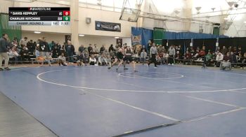 174 lbs Champ. Round 2 - Charles Kitching, Scranton vs Davis Keppley, Albright College