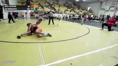 140 lbs Consi Of 8 #1 - Billy Jackson, Grove vs Ian Merworth, GRAVETTE