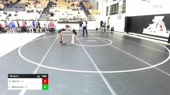 105 lbs Rr Rnd 1 - Dakota Harris, Tulsa Union Girls vs Lacey Malonson, Lebanon Girls HS