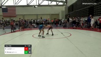 73 lbs Prelims - Dom Lucian, Kingsway MS vs Peter Rincan Jr, Smittys Barn MS