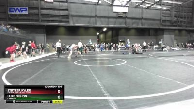 105 lbs Cons. Round 1 - Luke Dishon, Carroll vs Stryker Kyler, Salina Wrestling Club