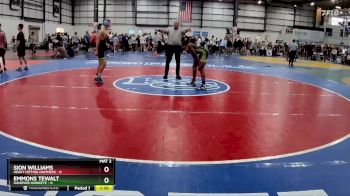 106 lbs Round 3 (4 Team) - Sion Williams, HEAVY HITTING HAMMERS vs Emmons Tewalt, HANOVER HAWKEYE