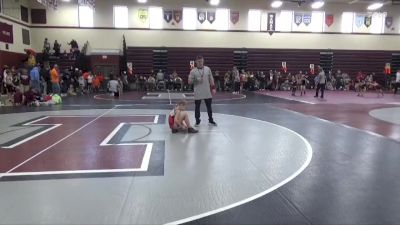 PW-3 lbs 1st Place Match - Lauren Lahr, Delaware County Wrestling Club vs Aspen Reiter, Knights Wrestling Club