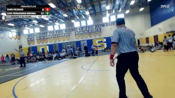 157 lbs Round 7 (8 Team) - Luis Fernandez-Medina, The Outsiders vs Juan Hildago, Black Hive