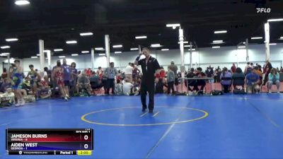 119 lbs Round 1 (4 Team) - Colten Jones, Virginia vs Lucian Brock, Georgia