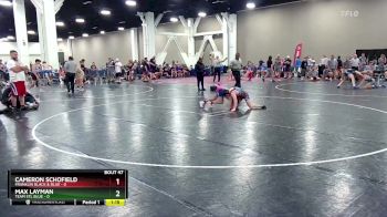 106 lbs Round 6 (16 Team) - Max Layman, Team STL Blue vs Cameron Schofield, Franklin Black & Blue