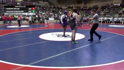 5A 235 lbs Quarterfinal - Hannah Keller, Beebe vs Aaliyah Strickland, El Dorado