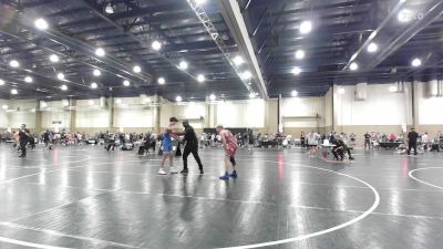 132 lbs Consi Of 8 #1 - Draven Thompson, Winter Haven Wrestling Club vs Justin Ramirez, Youth Impact Center Wrestling Club