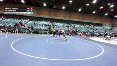 215 lbs Cons. Round 3 - Aurelio Castro, Central vs Nolan Martin, Shasta