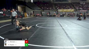 125 lbs Round Of 16 - Luis Barajas, Grays Harbor vs Austin Kegley, Lindenwood