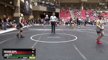 105 lbs Round 1 (6 Team) - Richard Book, The Untouchables vs Judd Eck, $nowmen