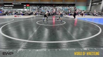 120 lbs Consi Of 16 #1 - Travis Hayes, Desert Wrestling Academy vs Gage Little, Bruin Elite