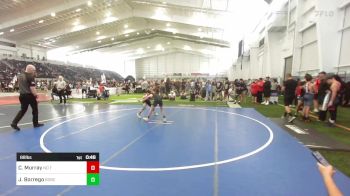 88 lbs Consolation - Cooper Murray, No Team vs Joseph Borrego, Bobcat WC