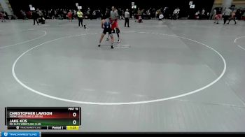 126 lbs Champ. Round 3 - Christopher Lawson, Viking Wrestling Club (IA) vs Jake Kos, MN Elite Wrestling Club